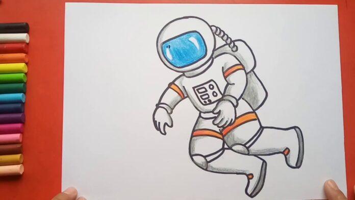Astronaut-Drawing