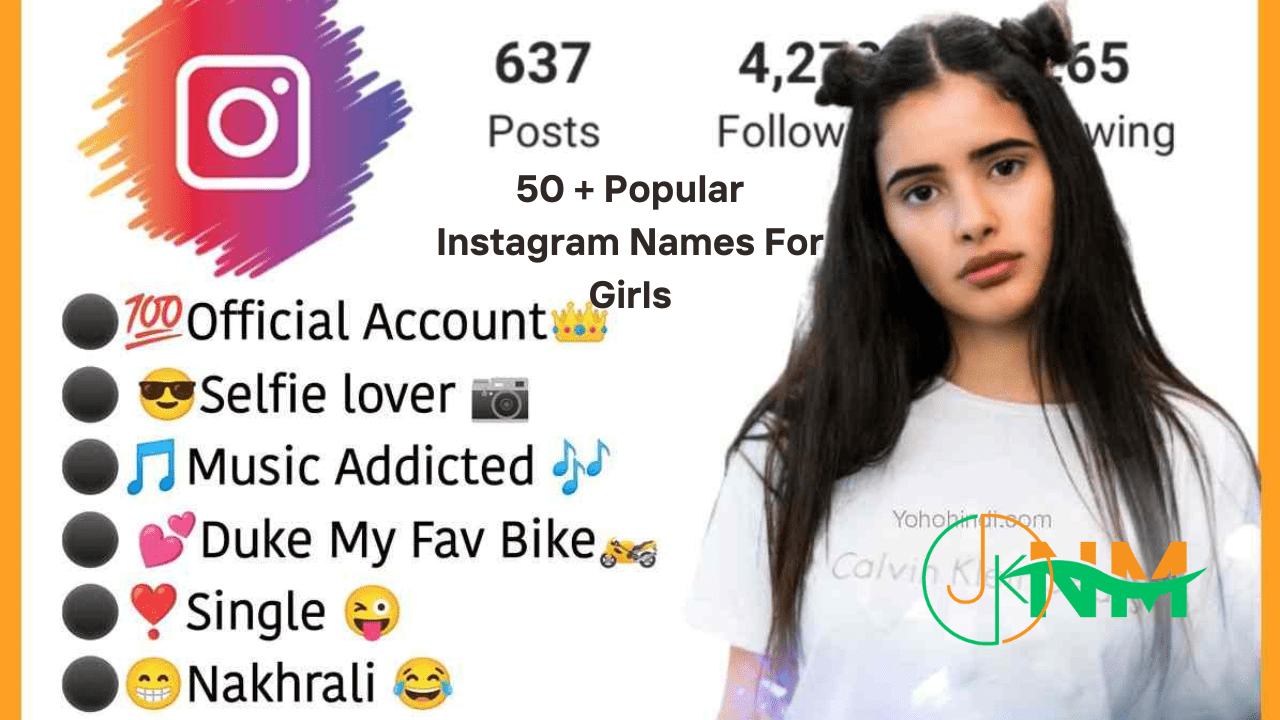 Popular Instagram Names For Girls