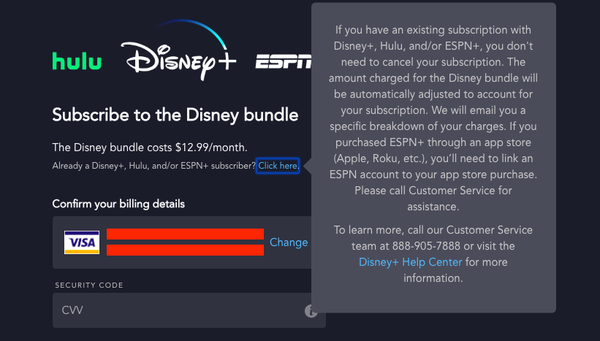 Disney+/Hulu/ESPN+ 